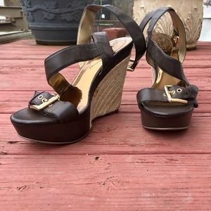 QUESS Jute Wedge Size 8